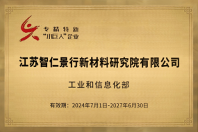 专精特新小巨人企业